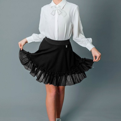 Юбка школьная для девочки Deloras Q64331 черная 3