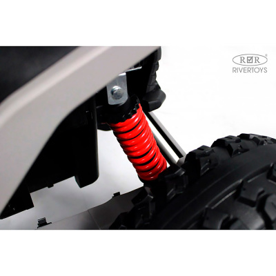 Детский электромобиль RiverToys Z707ZZ серый