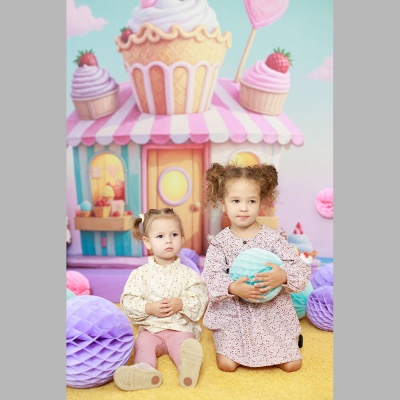 Блузка Розовые цветы Чуди Кидс 506625Ц1-1 экрю 03