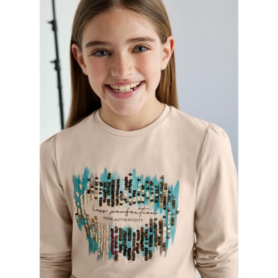 Лонгслив Mayoral 7003/67 бежевый 03