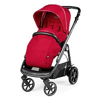 Детская прогулочная коляска Peg-Perego Veloce Red Shine