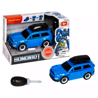 Игрушка Трансформер Bondibot с отверткой Bondibon ВВ5609 4