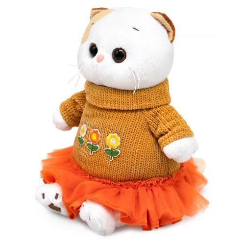 Мягкая игрушка Ли-Ли в трикотажном платье с оборкой 24 см Budi Basa LK24-170 фото 2