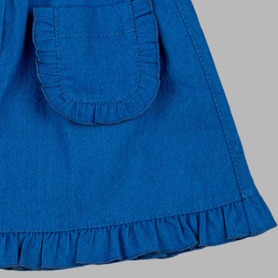 Юбка джинсовая Чуди Кидс 605625Д синий 03