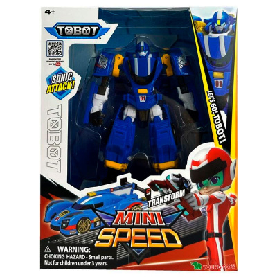 Игрушка Робот-трансформер Tobot Мини Спиди New Value Young Toys 307612 4