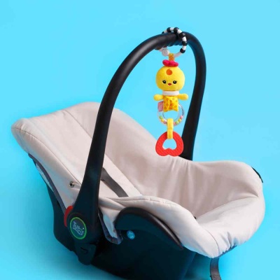 Подвесная игрушка погремушка Цыплёнок Бро Мякиши 696 Подвесная игрушка погремушка Цыплёнок Бро Мякиши 696