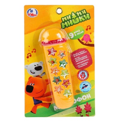 Музыкальная игрушка Микрофон Ми-ми-мишки Умка B1635502-R3