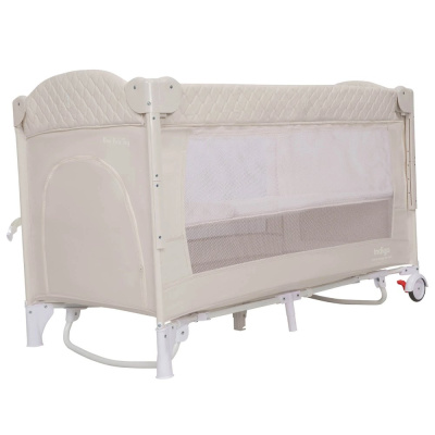 Кровать-манеж Indigo Bon-Bon Toy светло-бежевый 03
