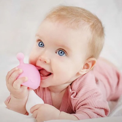 Прорезыватель силиконовый на держателе Mushroom Roxy-Kids RST-001-P 2