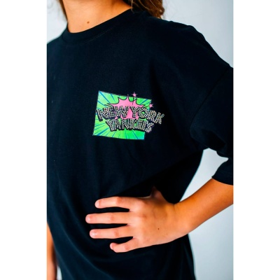 Футболка для девочки Colabear 687085 черная 3