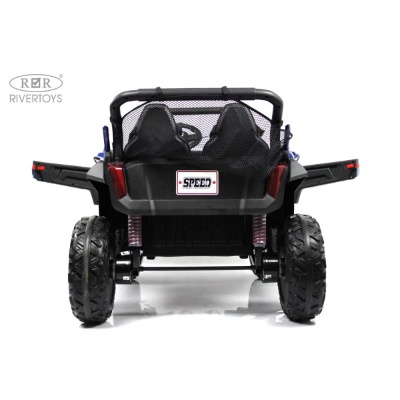 Детский электромобиль Spider 4WD RiverToys T777TT синий 02