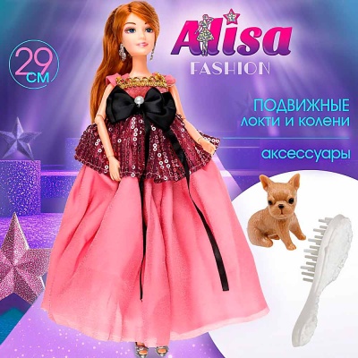 Кукла Alisa Red Carpet 29 см 1toy Т24514 2