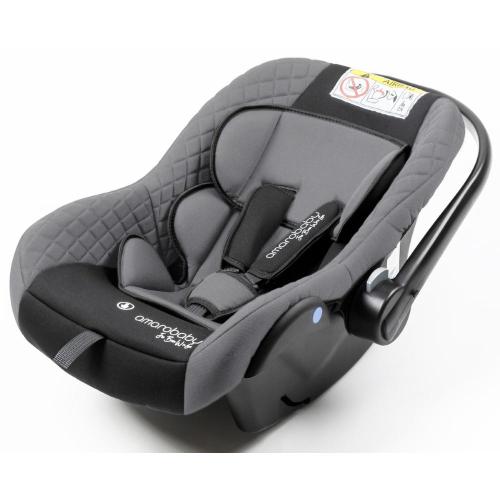 Автокресло детское Amarobaby Baby comfort серый фото 2
