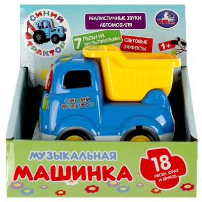 Музыкальная машинка Синий трактор УМка 345285