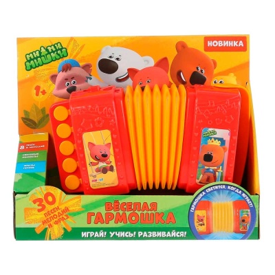 Музыкальная игрушка Ми-Ми-Мишки Весёлая гармошка Умка HT681-R2 5