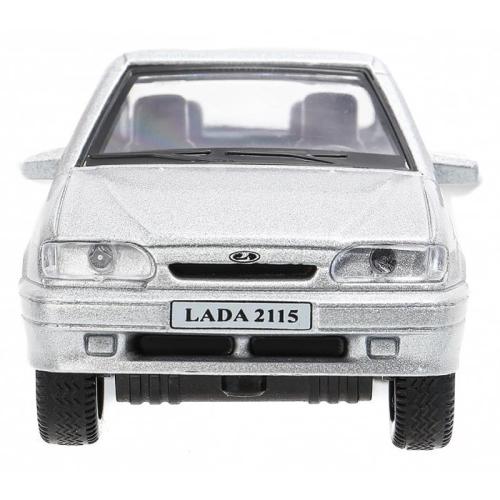 Машинка металлическая Lada-2115 Samara Технопарк 2115-12-SRGY фото 6