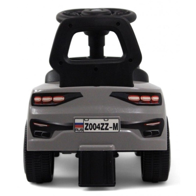Детский толокар RiverToys Z004ZZ-M серый