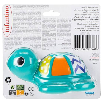 Игрушка для купания Морская черепаха Infantino 305048 4