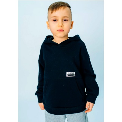 Худи для мальчика Colabear 611095 черный 2