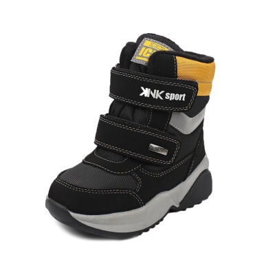 Детские сапоги для мальчика Kenka PVL_1827_black-orange1