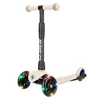 Самокат трехколесный складной светящиеся колеса Slider Stile1BJ