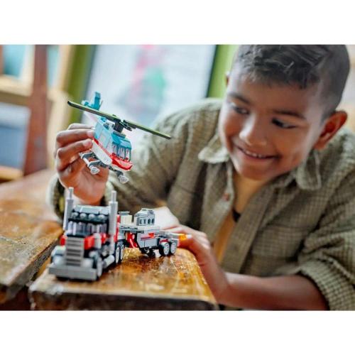 Конструктор Lego Creator 31146 Грузовик-платформа с вертолетом фото 7