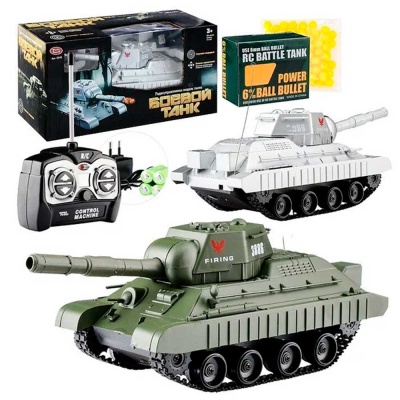 Танк радиоуправляемый стреляет шариками Play Smart 9342
