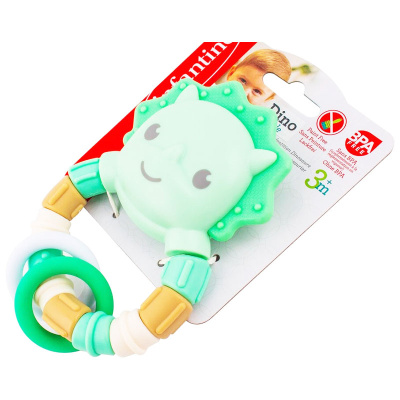 Погремушка-прорезыватель Динозаврик Infantino 316758 3