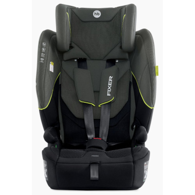 Автокресло Happy Baby Fixer deep olive 04
