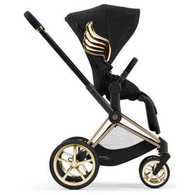 Коляска с прогулочным блоком и рамой Cybex PRIAM IV FE JS Wings 05