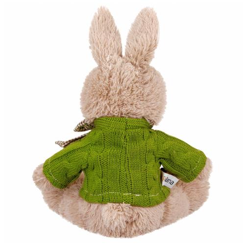 Мягкая игрушка Зайчик с бантом и в свитере 20 см Relana RL24049-20 фото 4