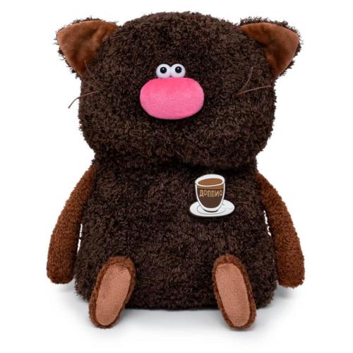 Мягкая игрушка-подушка Кофейные коты Кот Доппио 30 см Budi Basa CCp30-02 фото 4