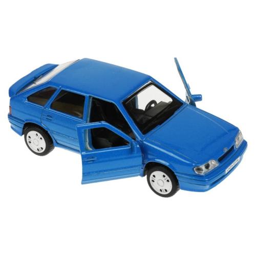 Машинка металлическая Lada-2114 Samara Технопарк 2114-12-BU фото 3
