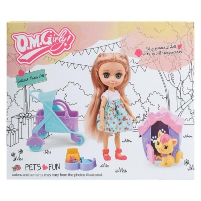 Игровой набор Кукла Тина с питомцем 58014 03