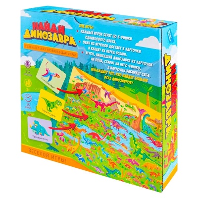 Настольная игра Найди динозавра Dream Makers 2111C