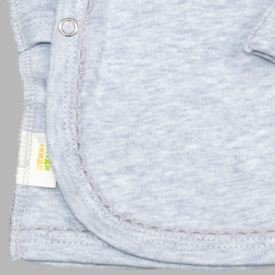 Распашонка Чуди Кидс 392125Б-44 серый меланж 03