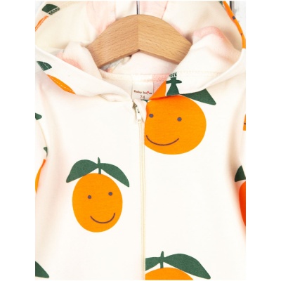 Комбинезон Апельсины на молоке Baby boom К286/7-Ф молочный 03