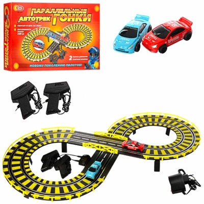 Гоночный автотрек Параллельные гонки 239 см Play Smart 0809 1