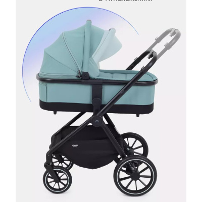Коляска 3 в 1 MOWBaby Amber MB068 Mint 04