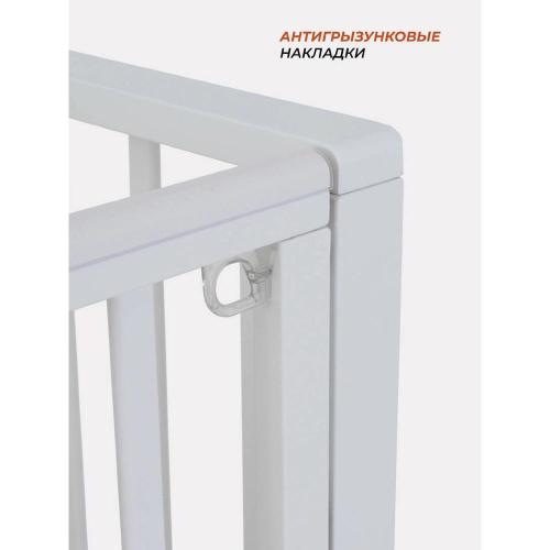Кровать детская с универсальным маятником Rant Bergen Plus 800 Cloud White фото 6