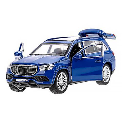Машина металлическая инерционная Mercedes Benz Gls Maybach 12 см Технопарк MAYBCHGLS-12-BRBU фото 3