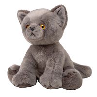 Мягкая игрушка Русская Голубая Кошечка 25 см MaxiToys MT-TS112313-25