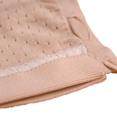 Комплект платье и чепчик LeoKing 5347-0004 бежевый 2