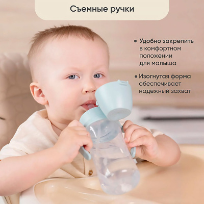 Поильник непроливайка с трубочкой Paomma 17 PDB107