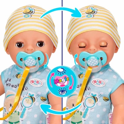 Интерактивная кукла пупс Лукас 36 см Baby Born 42865 2