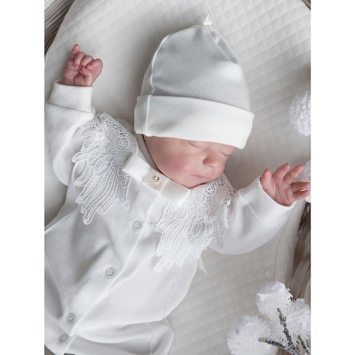 Комплект на выписку Ангел для мальчика Наследникъ 214-030-ЭК 3