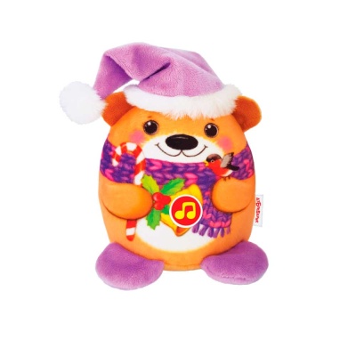 Мягкая игрушка Новогодние плюшики Азбукварик 2