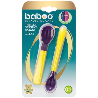 Ложки термочуствительные 2 шт Baboo 10-021 1