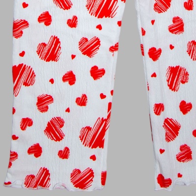 Пижама Сердца Чуди Кидс 446225Ц1-3 белый 04