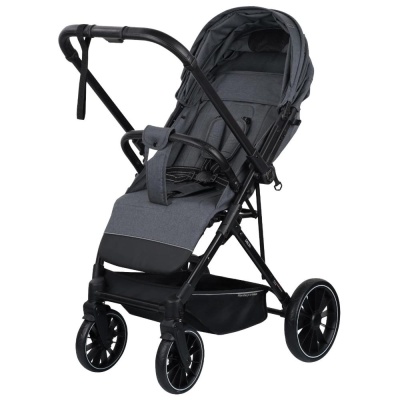 Детская прогулочная коляска Indigo Delta тёмно-серый 04